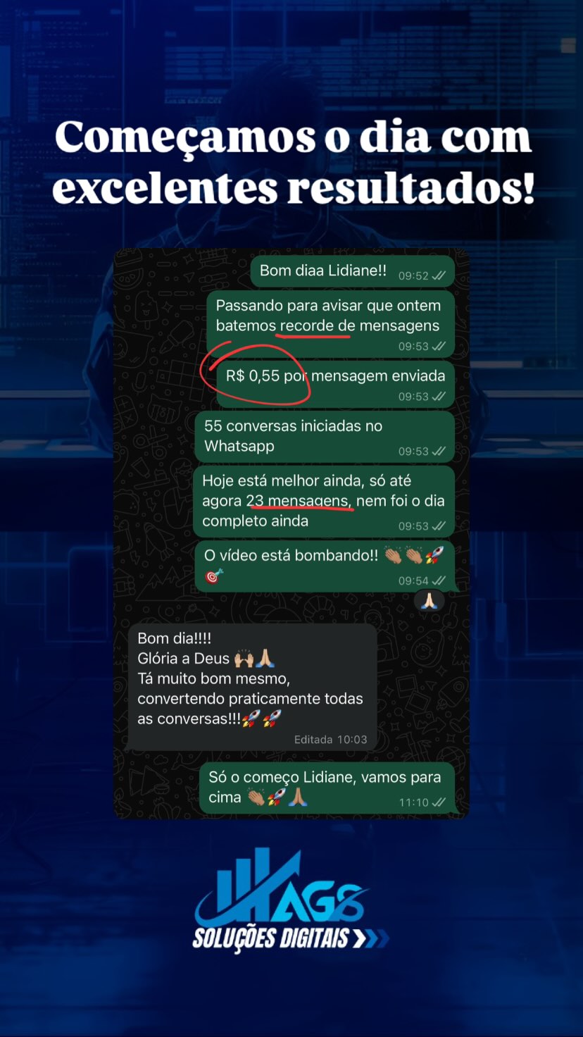 Cliente batendo recorde de mensagens no WhatsApp com R$ 0,55 por mensagem